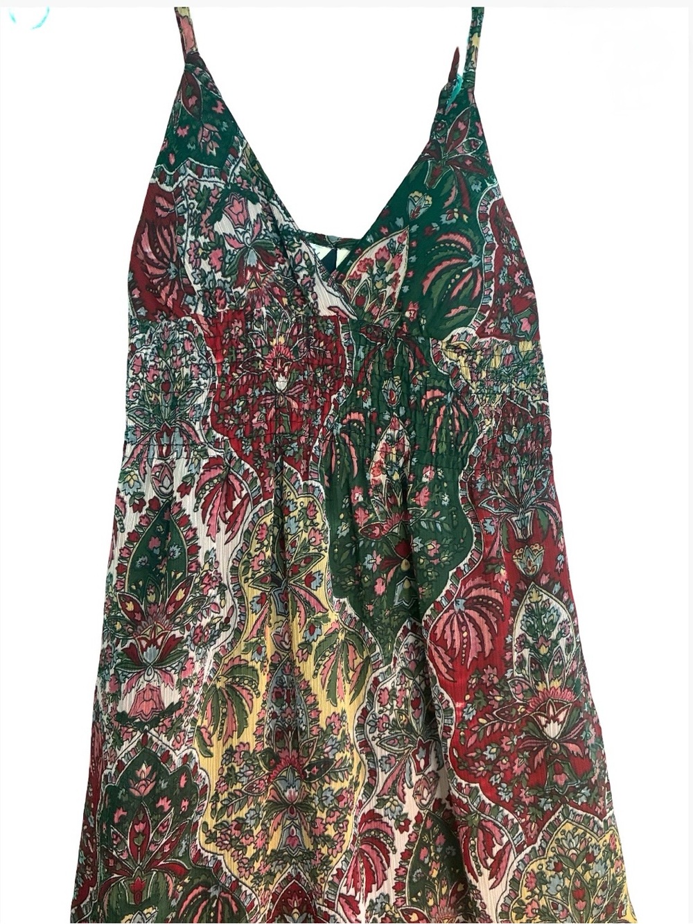 Derek Heart Boho Floral Maxi Dress - Picture 8 of 16